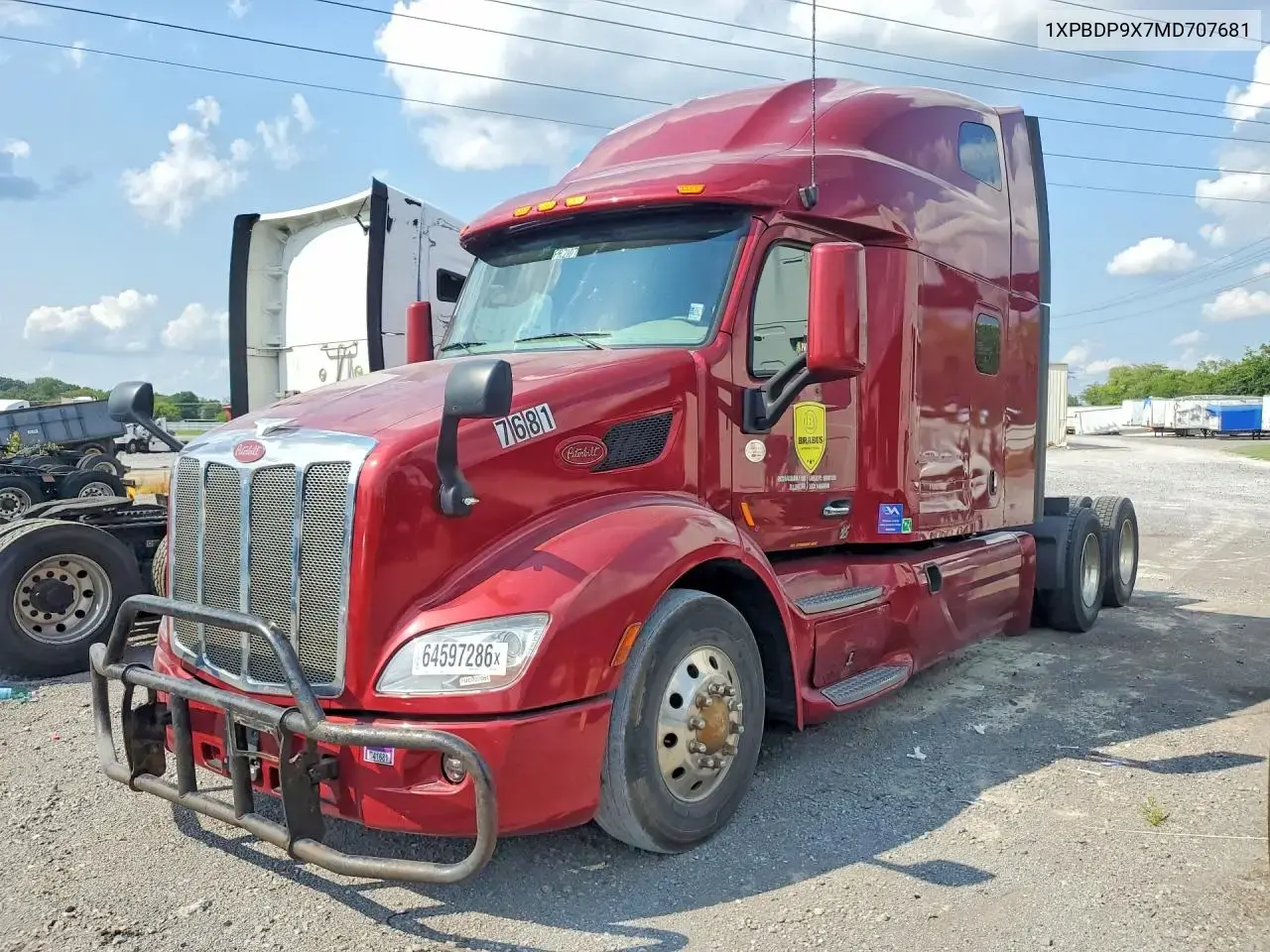 2021 Peterbilt 579 Semi Truck