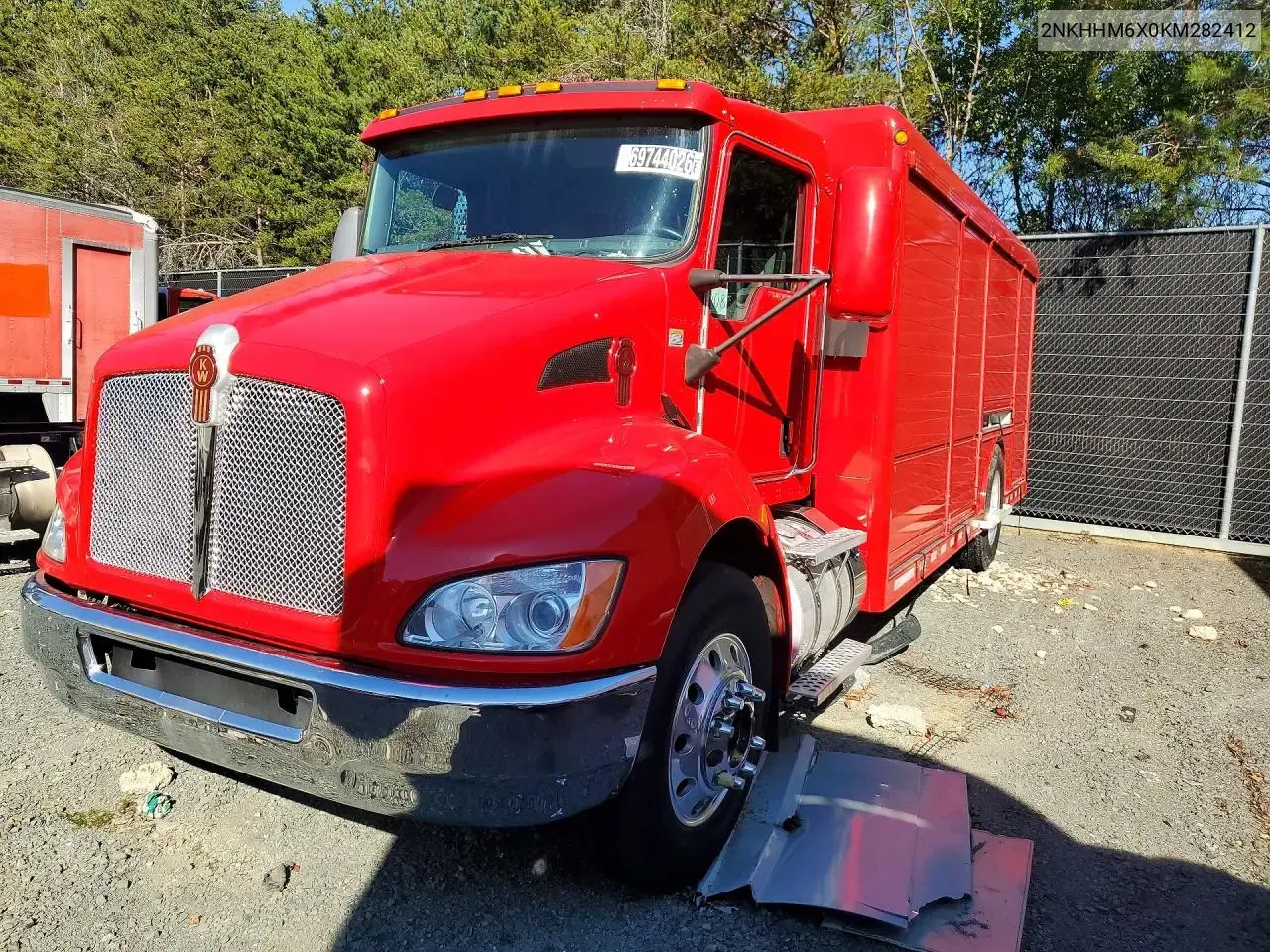 2019 Kenworth T270 Box Truck