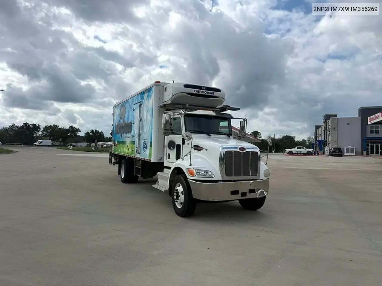 2017 Peterbilt 337 Refrigerated Box Truck