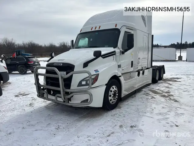2022 Freightliner 2022 Freightliner Cascadia 126 6X4 T/A Sleeper Truck Tractor (Inoperable)