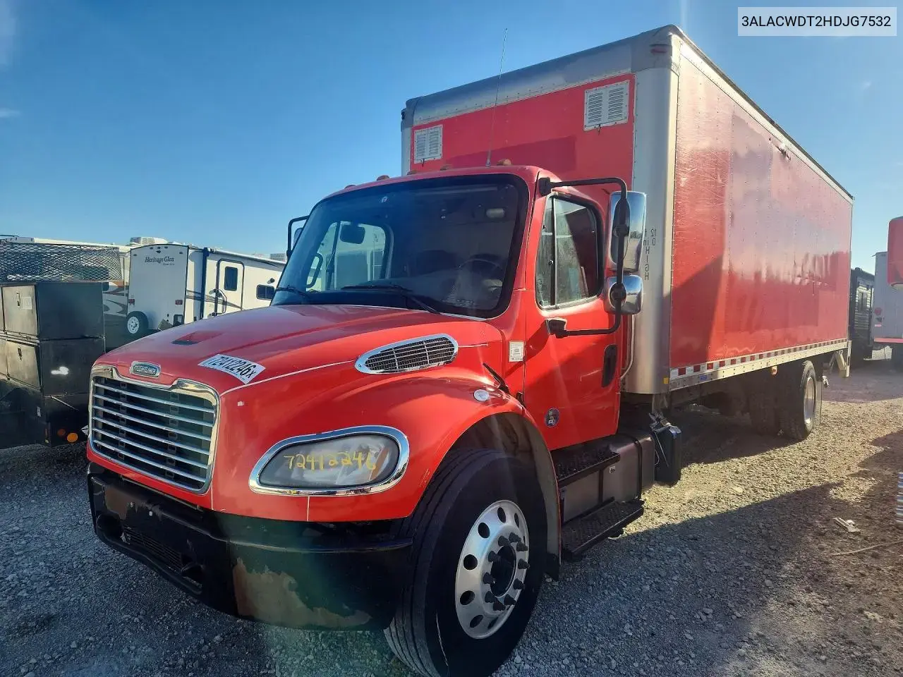 2017 Freightliner Business Class M2 Box Truck