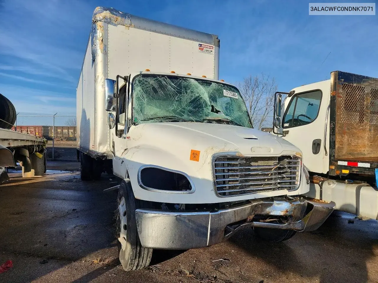 2022 Freightliner Business Class M2 Box Truck