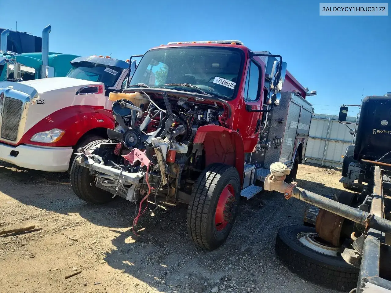 2017 Freightliner Business Class M2 Pumper Fire Truck
