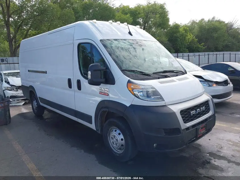 2022 Ram Promaster 3500 Cargo Van High Roof 159 Wb Ext