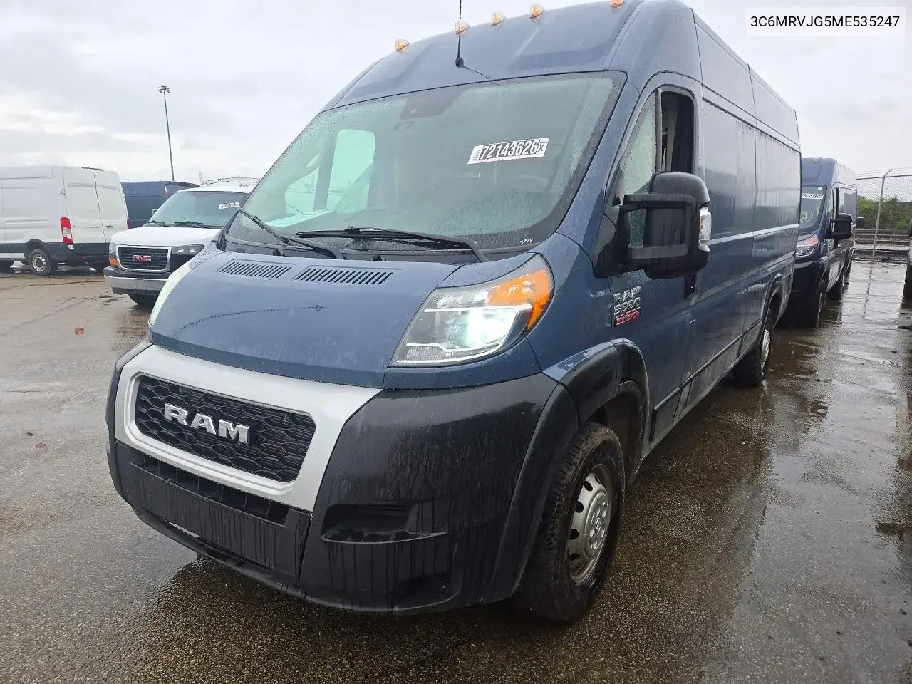 2021 Ram Promaster 3500 Delivery Van