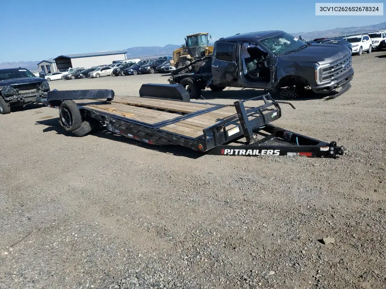 2025 Pj T6202 Equipment Trailer