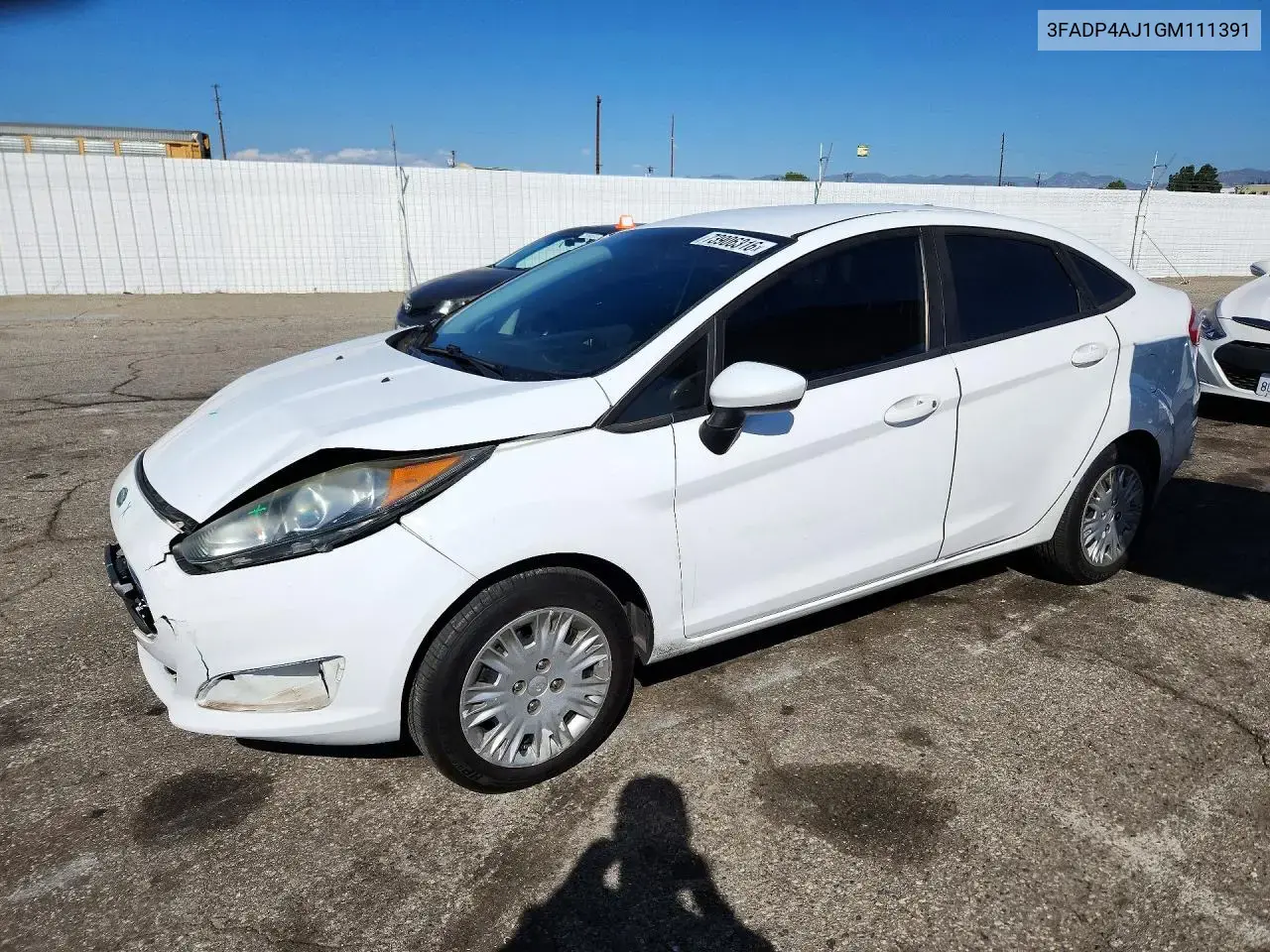2016 Ford Fiesta S