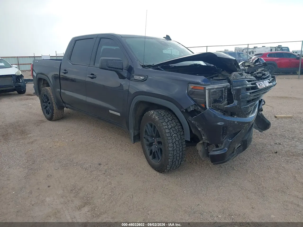 2023 GMC Sierra 1500 4WD Short Box Elevation With 3Sb