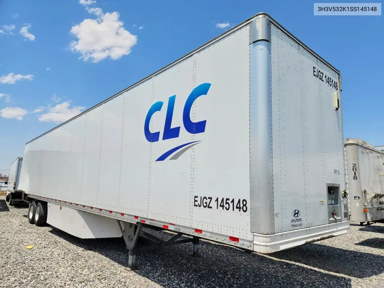 2025 Hyundai Translead Vc2530152-Ajs Dry Van Trailer