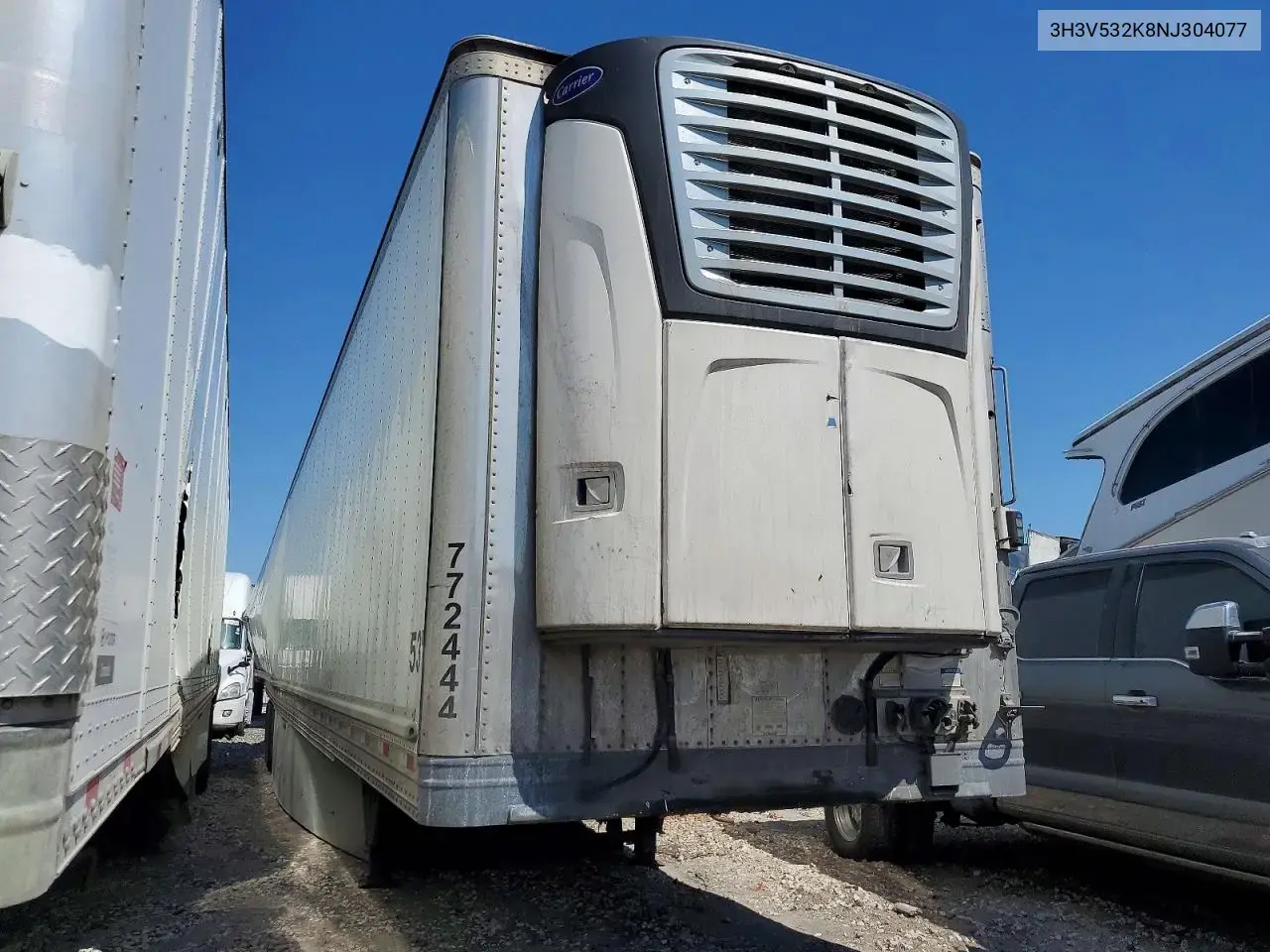 2022 Hyundai Translead Vr2530152-Asw Refrigerated Van Trailer