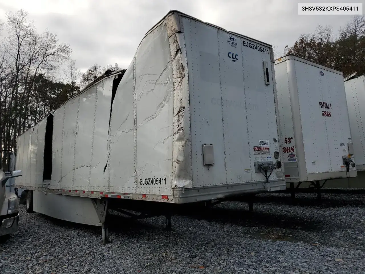 2023 Hyundai Translead Vc2530152-Ajs Dry Van Trailer