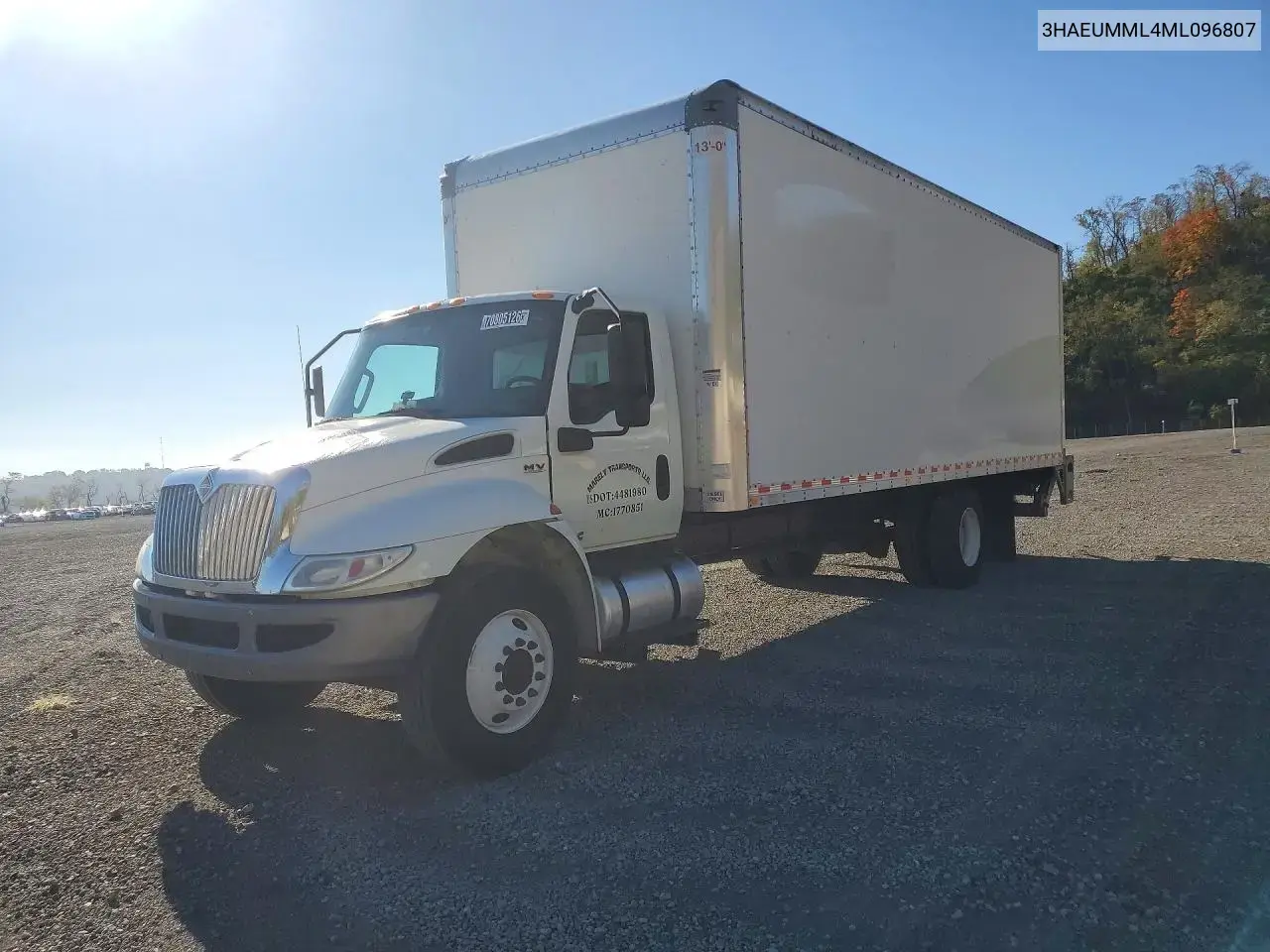 2021 International Mv607 Box Truck