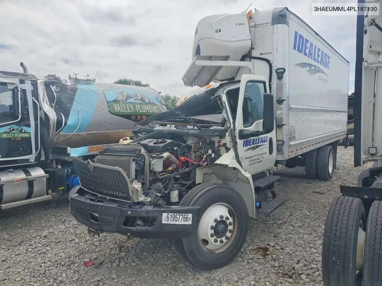 2023 International Mv607 Refrigerated Box Truck