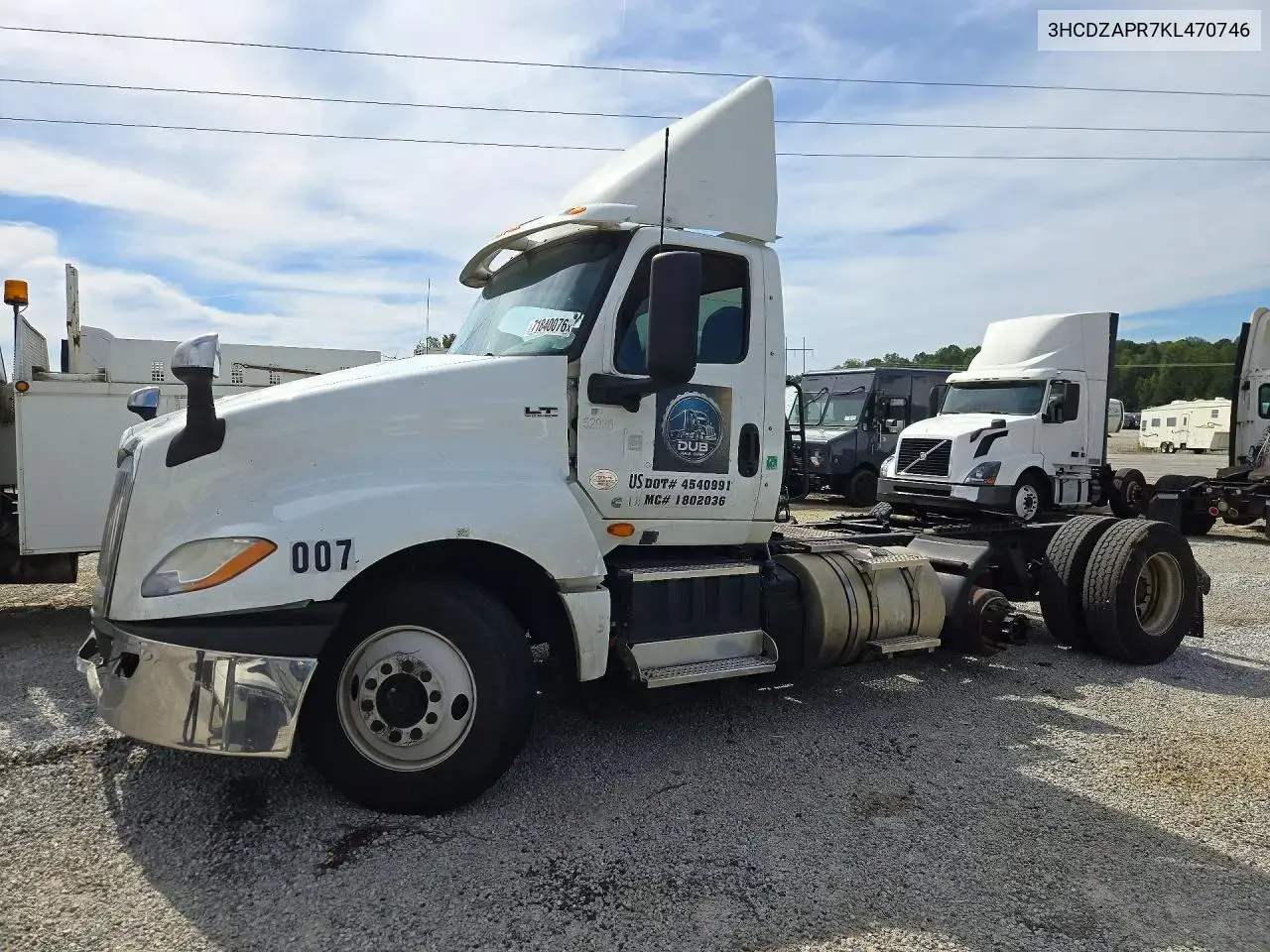 2019 International Lt625 Semi Truck