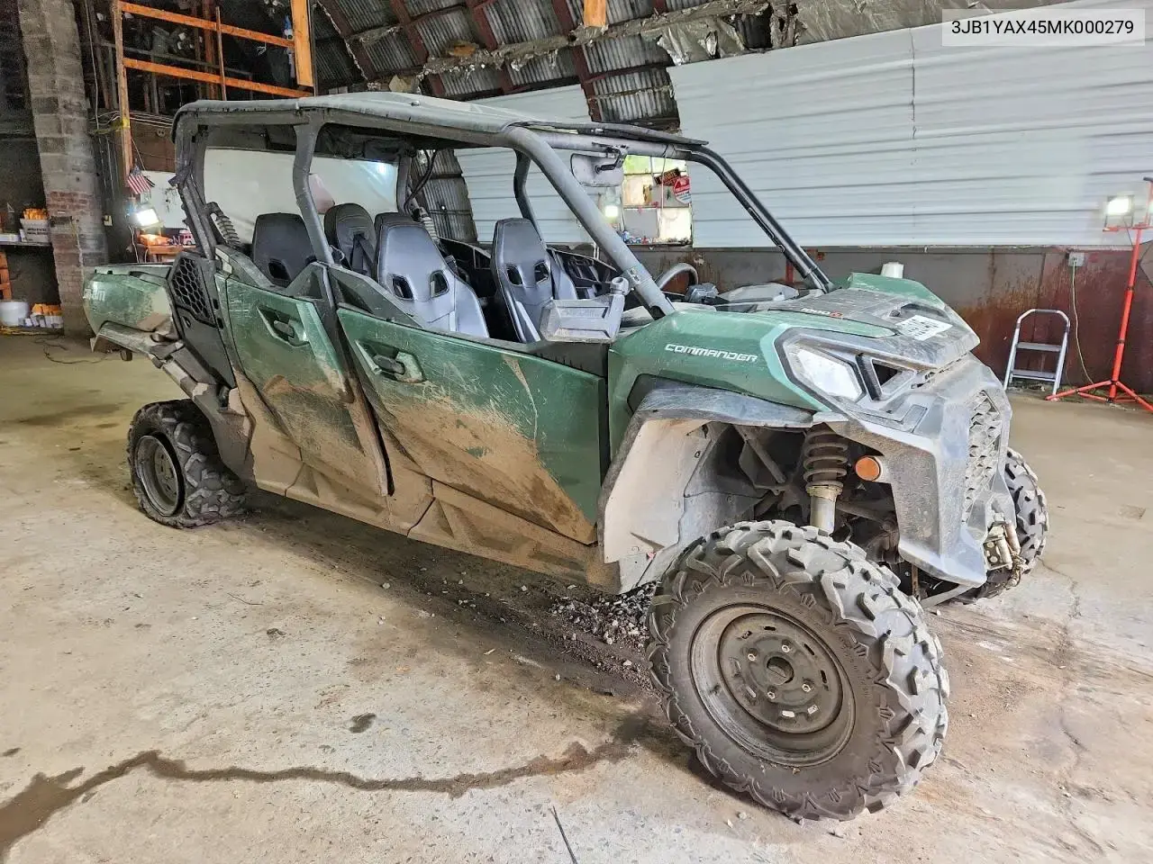 2021 Can-Am Commander Max 1000R Dps