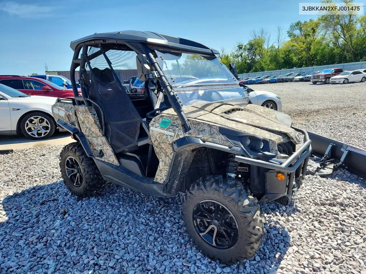 2015 Can-Am Commander 800r Xt Utility Vehicle