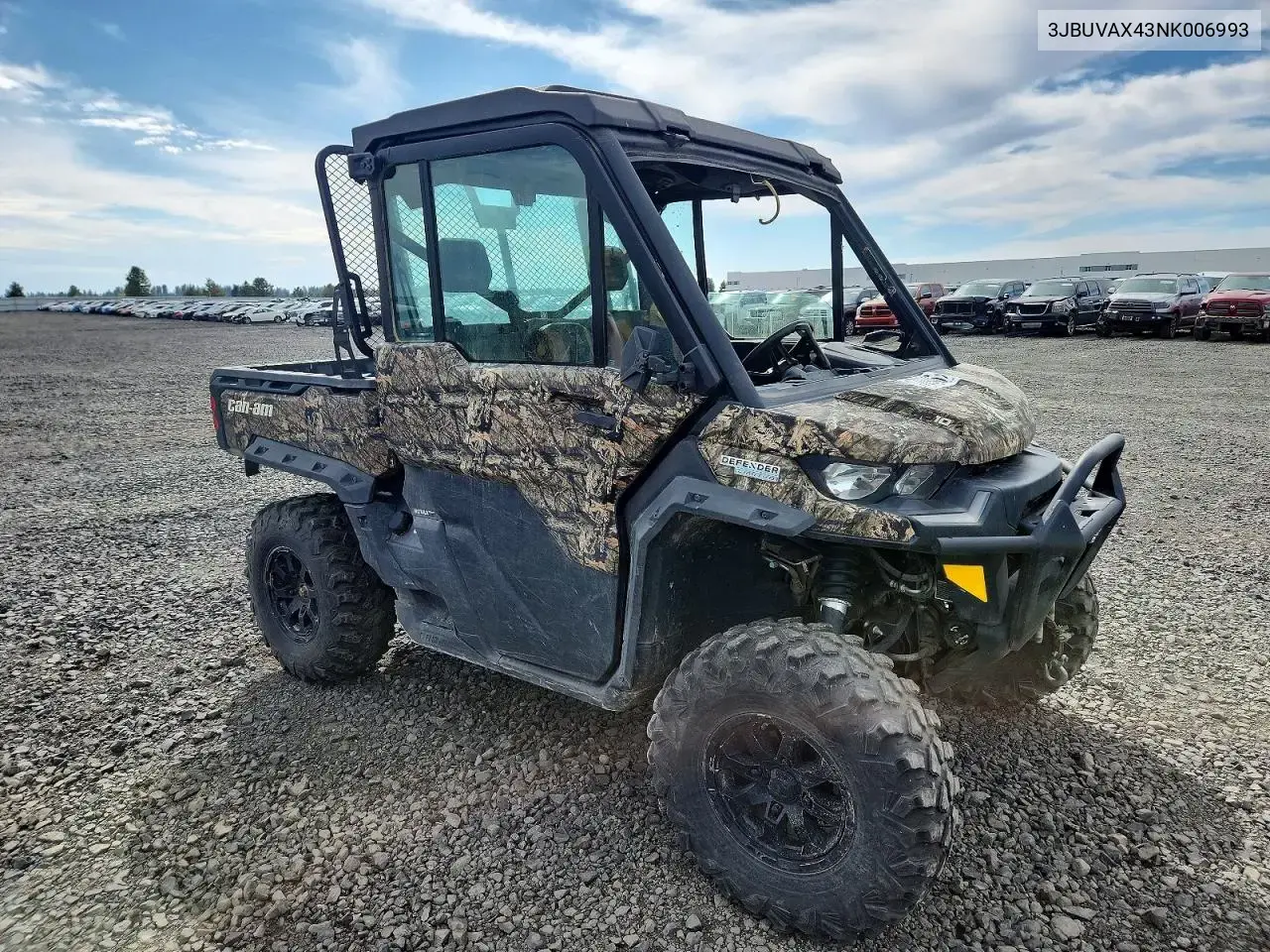 2022 Can-Am Defender Utility Vehicle