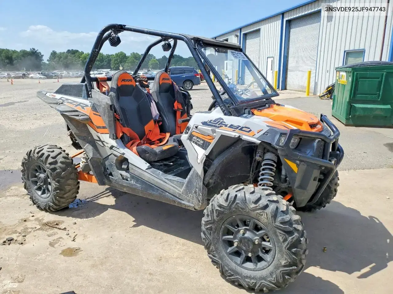 2018 Polaris Rzr Turbo Utility Vehicle