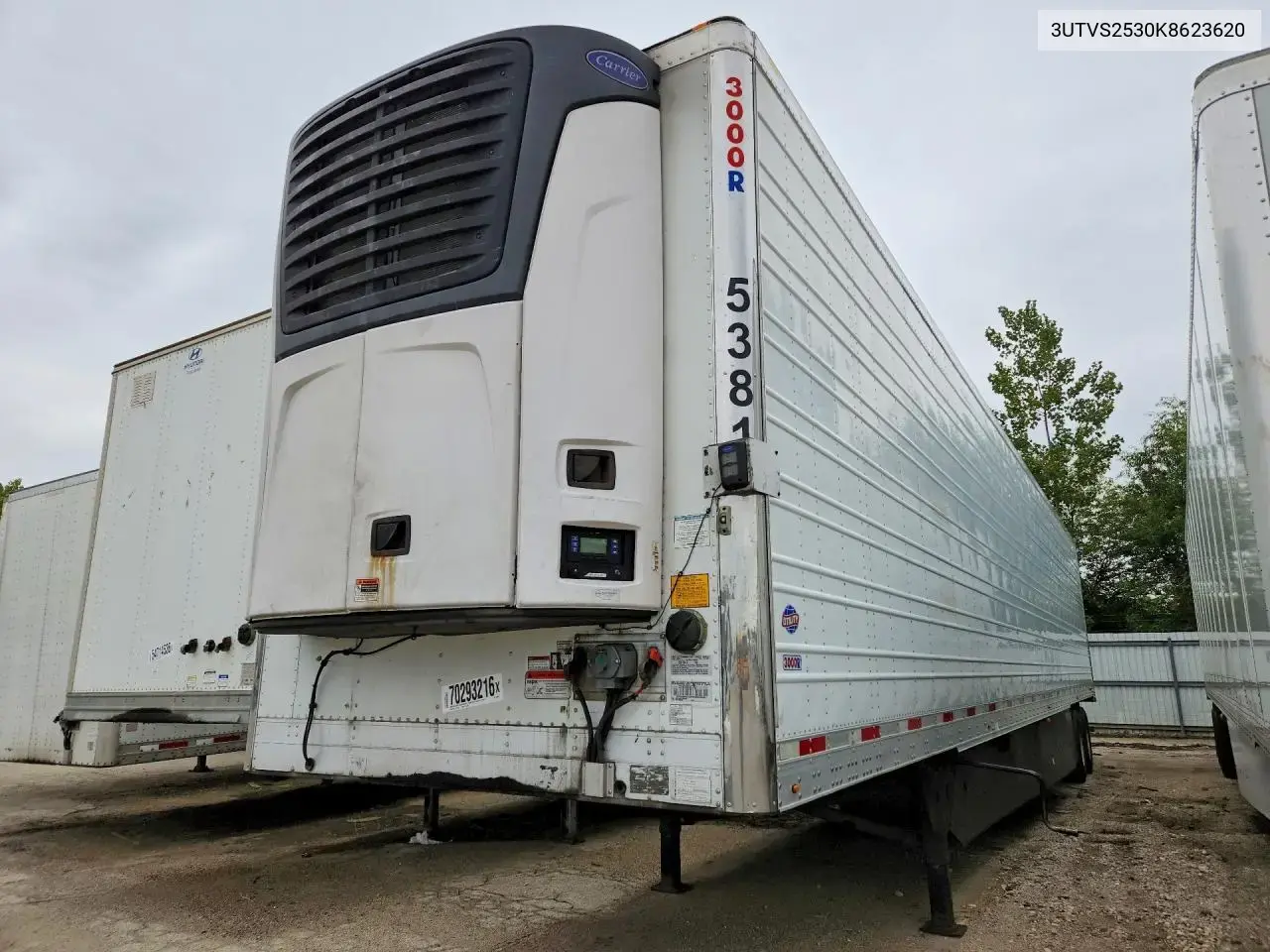 2019 Utility Vs2Ra Refrigerated Van Trailer