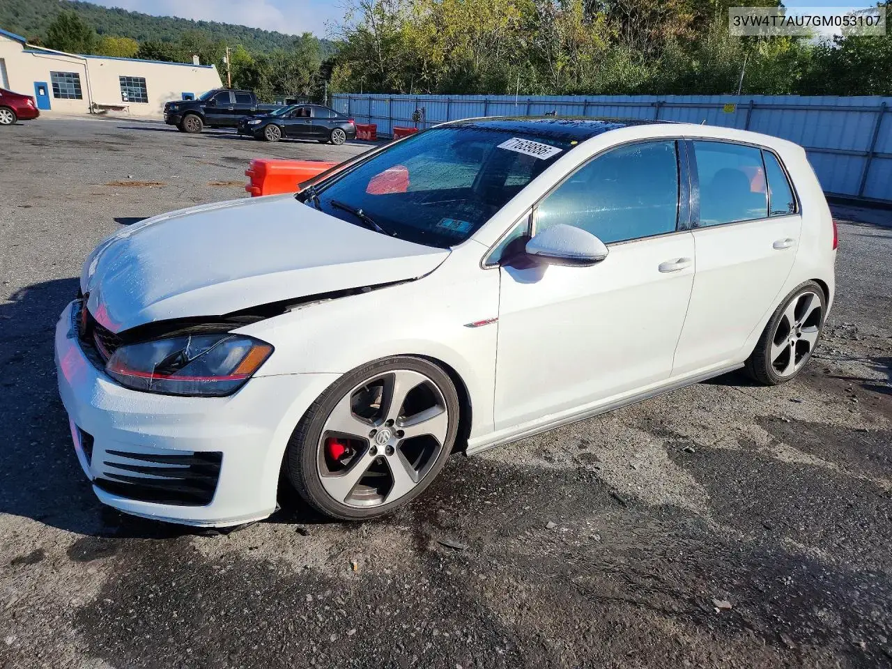 2016 Volkswagen GTI S/Se