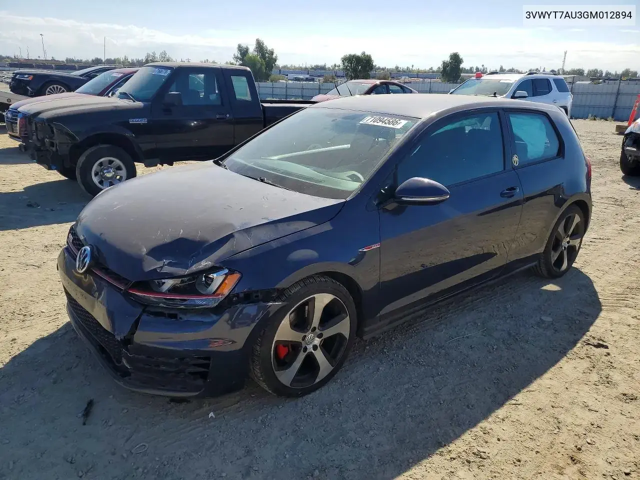 2016 Volkswagen GTI S/Se