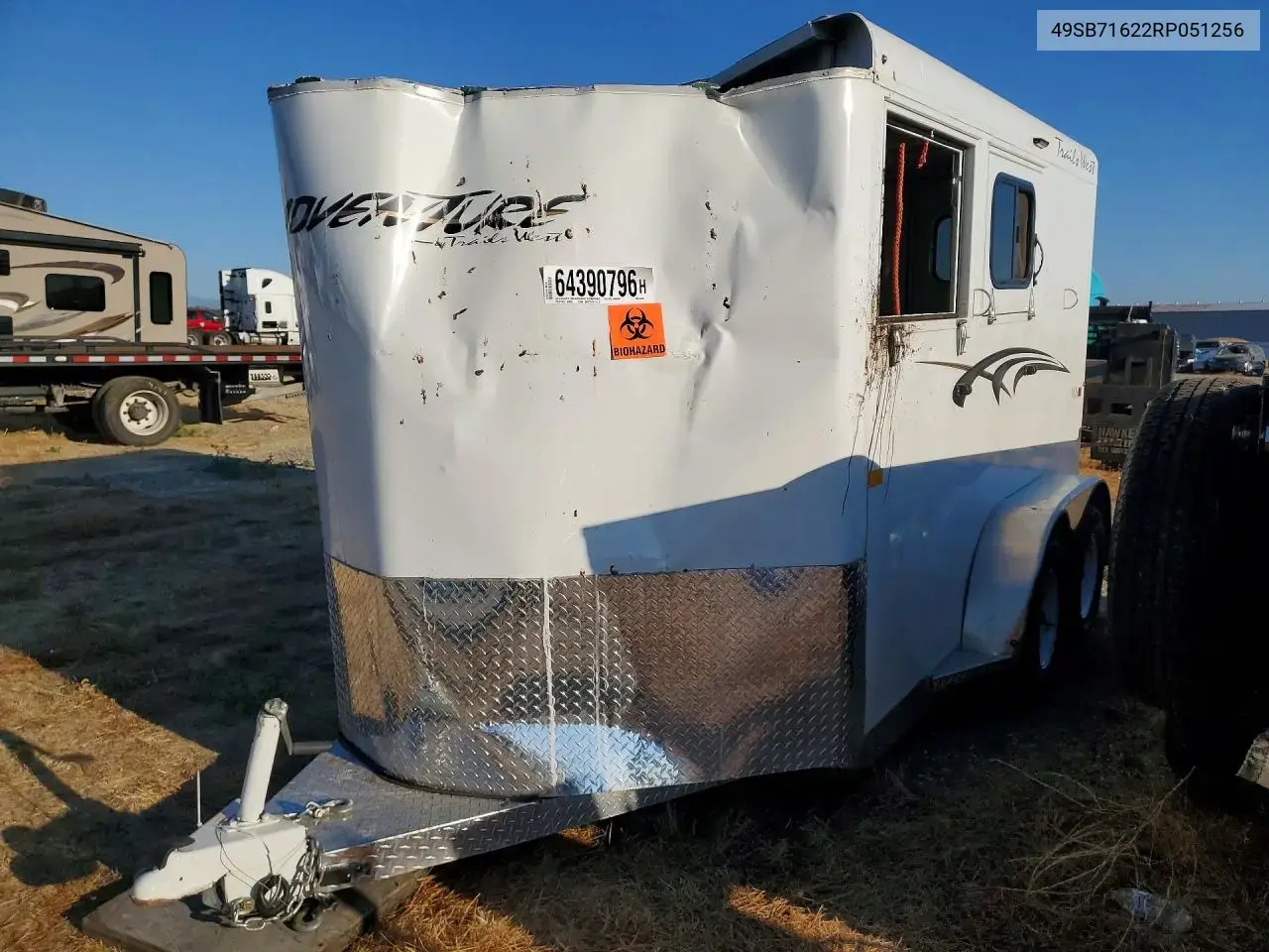 2024 Trail West Livestock Trailer