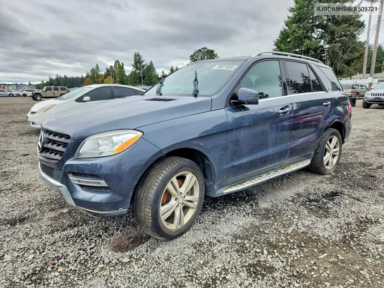 2015 Mercedes-Benz Ml 350 4MATIC