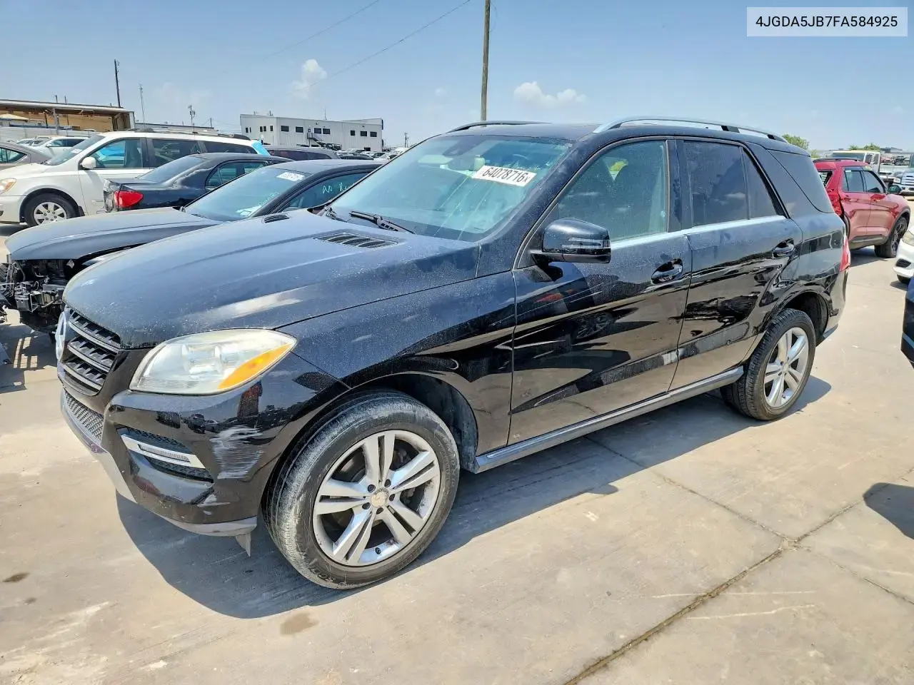 2015 Mercedes-Benz Ml 350