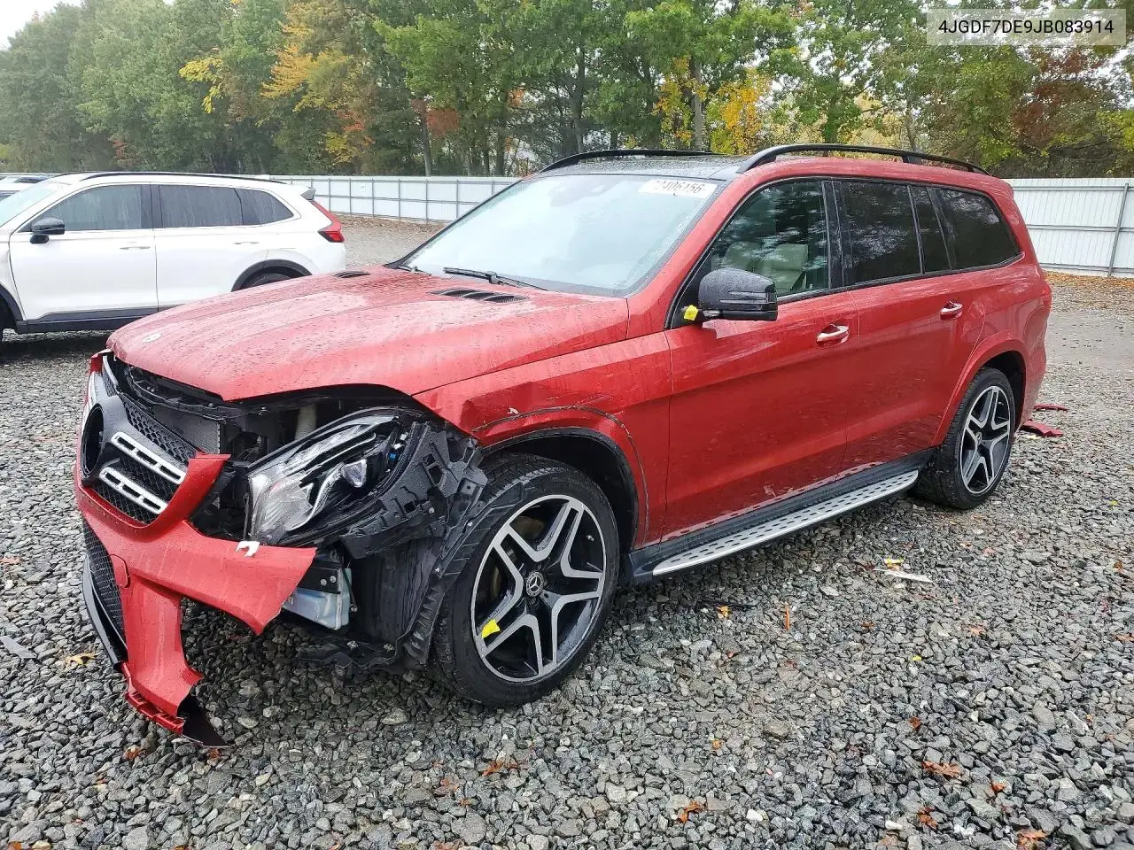2018 Mercedes-Benz GLS 550 4MATIC