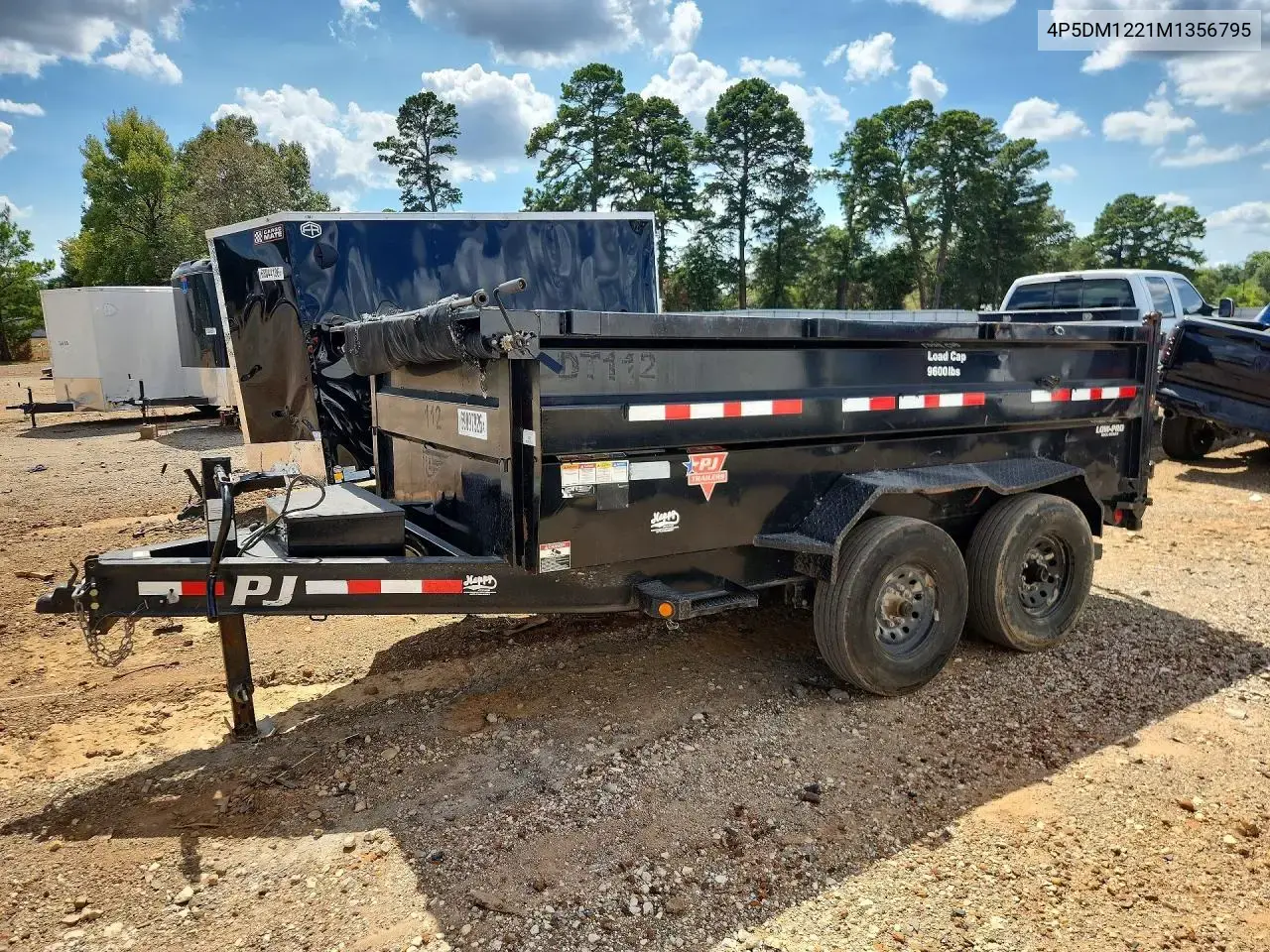 2021 Pj Trailers Dump Trlr