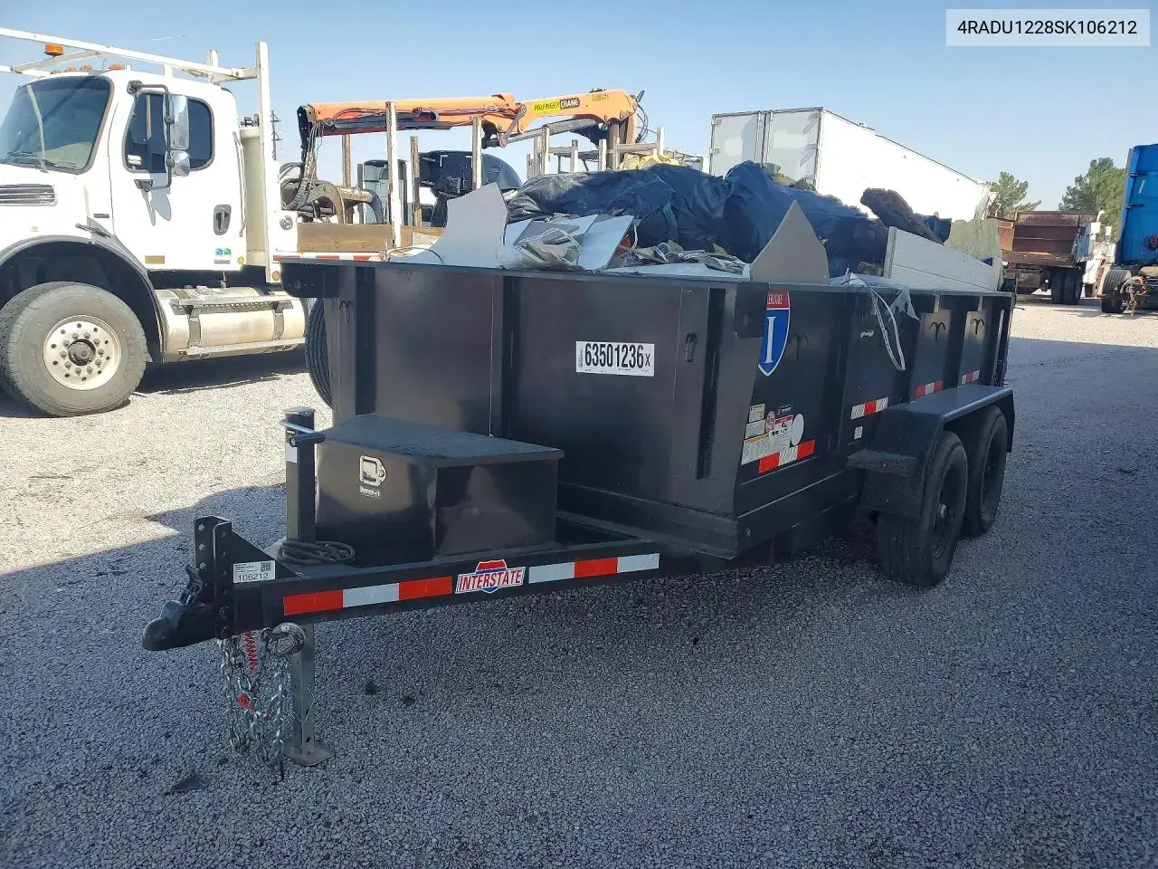 2025 Interstate Iblrdu612Ta3 Dump Trailer