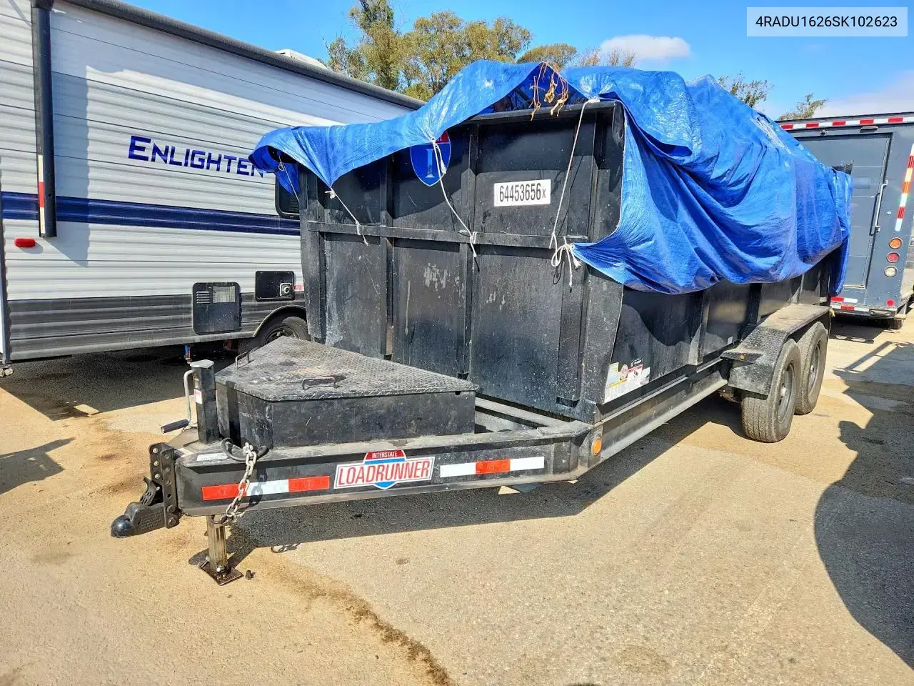 2025 Interstate Iblru716Ta5 Dump Trailer