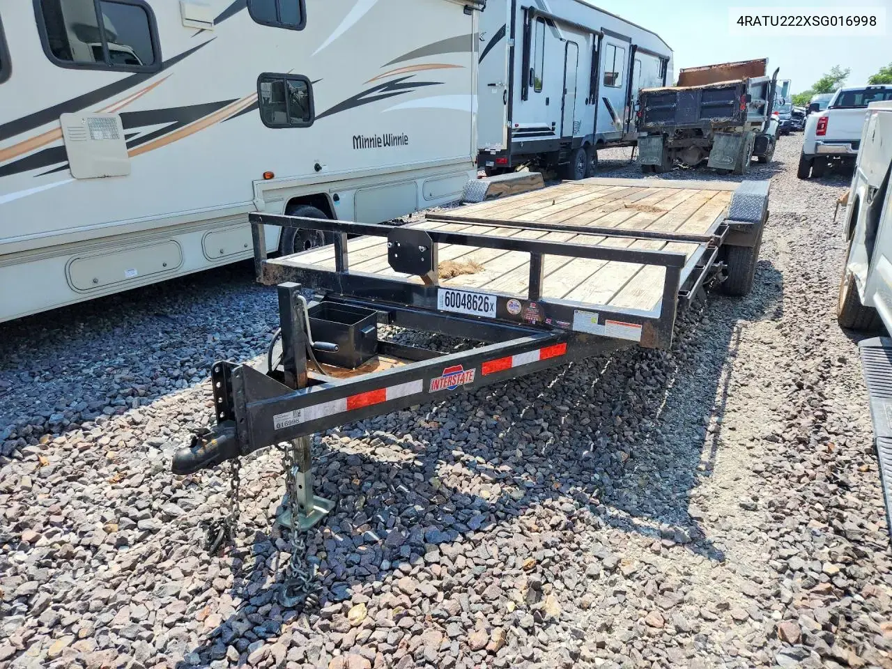 2025 Interstate Itlt722Ta5 Equipment Trailer