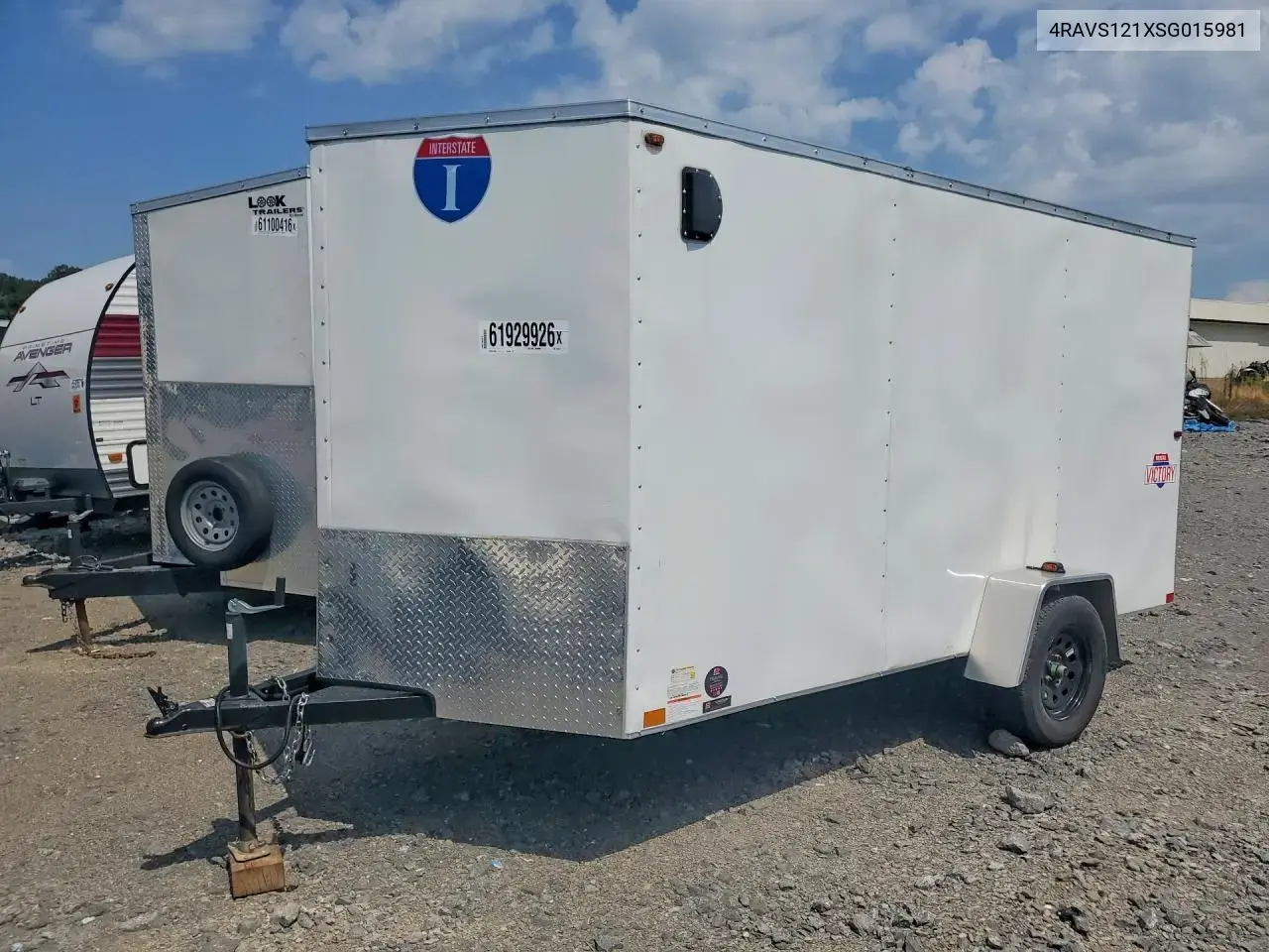 2025 Interstate Victv612Safs Enclosed Cargo Trailer
