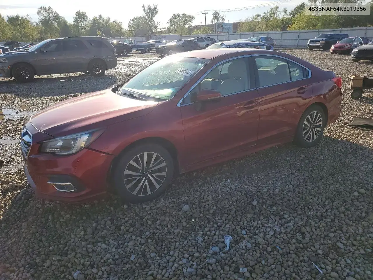 2019 Subaru Legacy 2.5I Premium