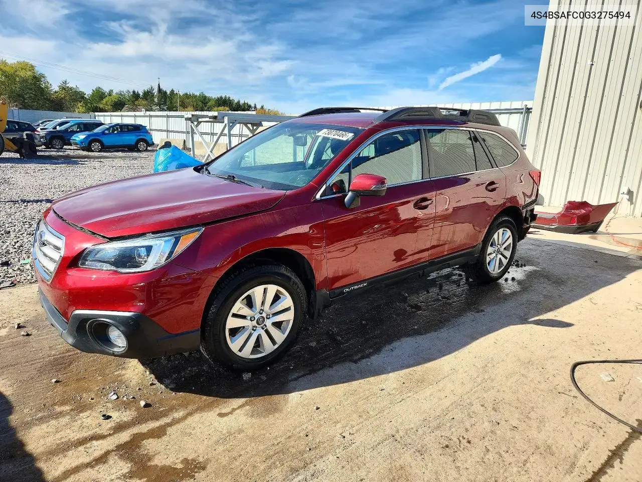 2016 Subaru Outback 2.5I Premium