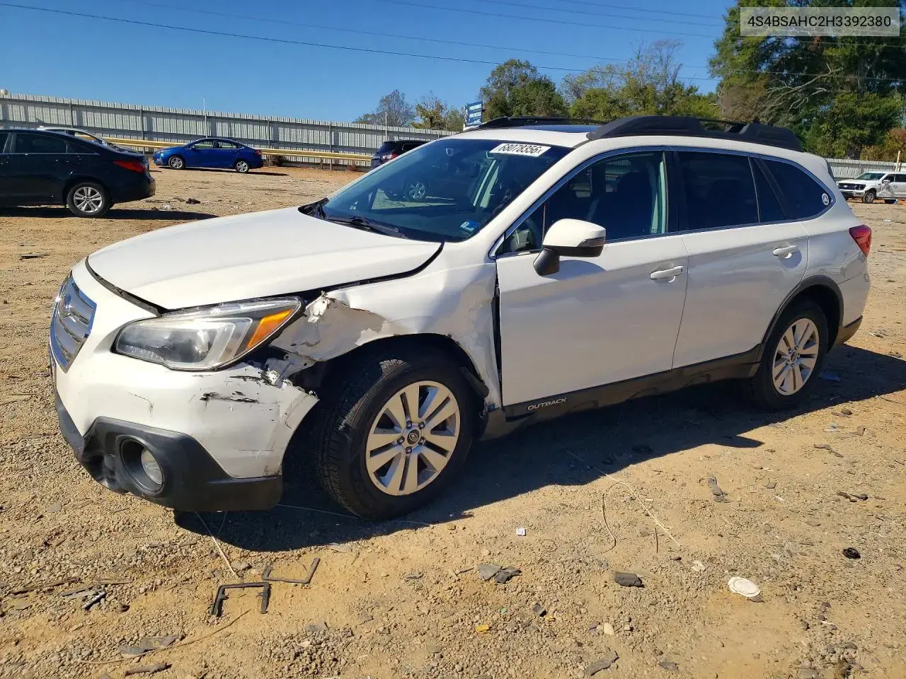 2017 Subaru Outback 2.5I Premium