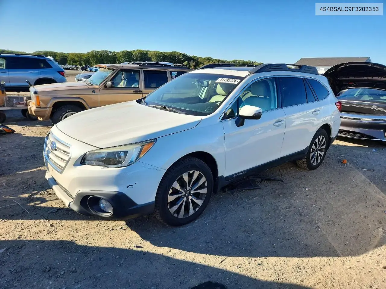 2015 Subaru Outback 2.5I Limited
