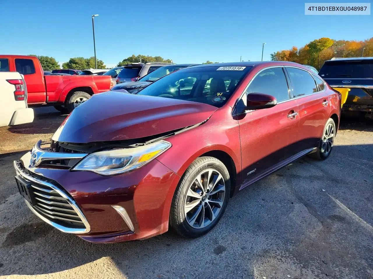 2016 Toyota Avalon Hybrid XLE Plus