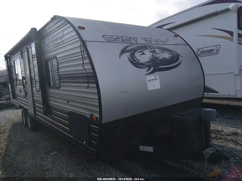 2020 Forest River Cherokee Grey Wolf 25Rrt Toy Hauler Travel Trailer