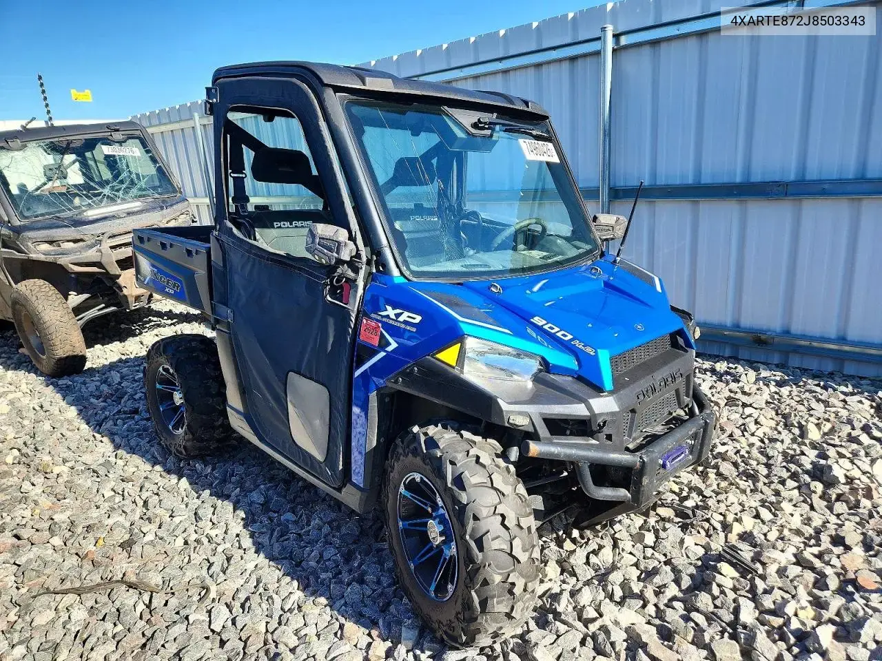 2018 Polaris Ranger Xp 900 Eps Utility Vehicle
