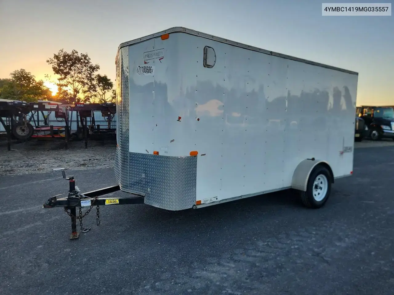 2021 Carry-On 6X14Cgrbn Enclosed Cargo Trailer