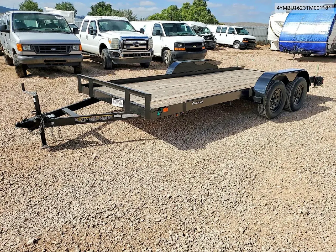 2026 Carry-On 7X16Ch2Brktp Utility Trailer