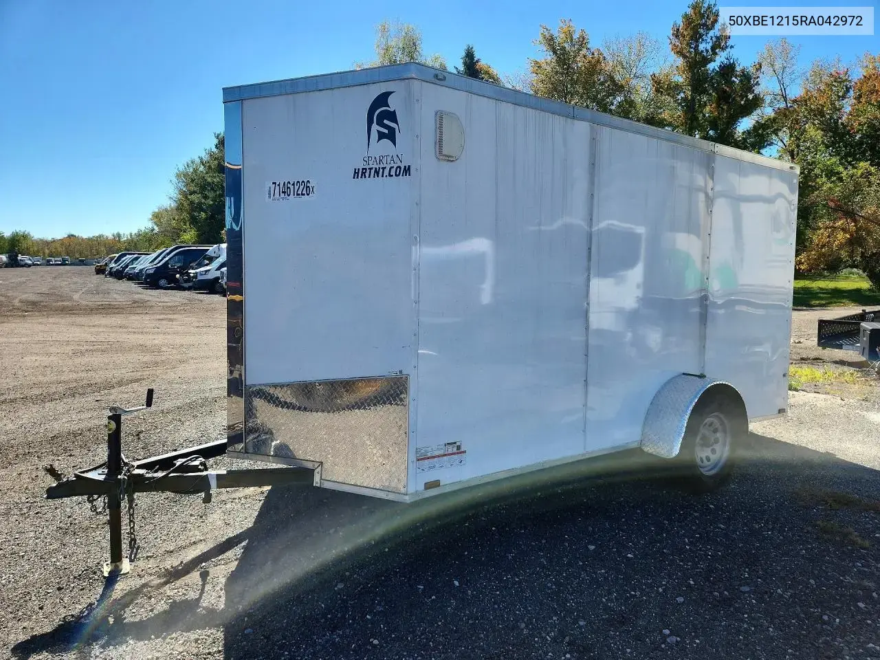 2024 Spartan Cargo Sp6C12Sa Enclosed Cargo Trailer
