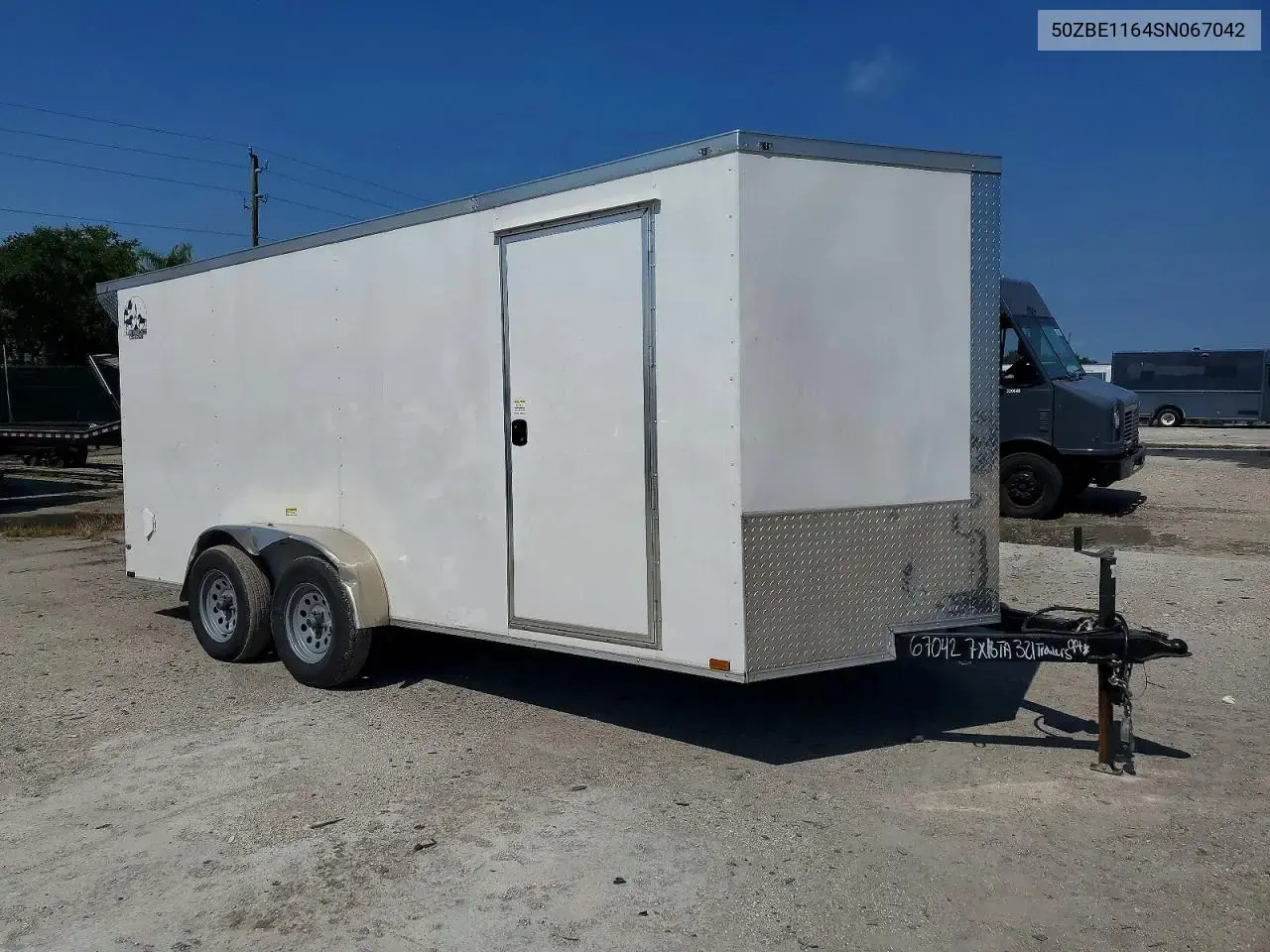 2025 Quality Cargo 7X16Ta Enclosed Cargo Trailer