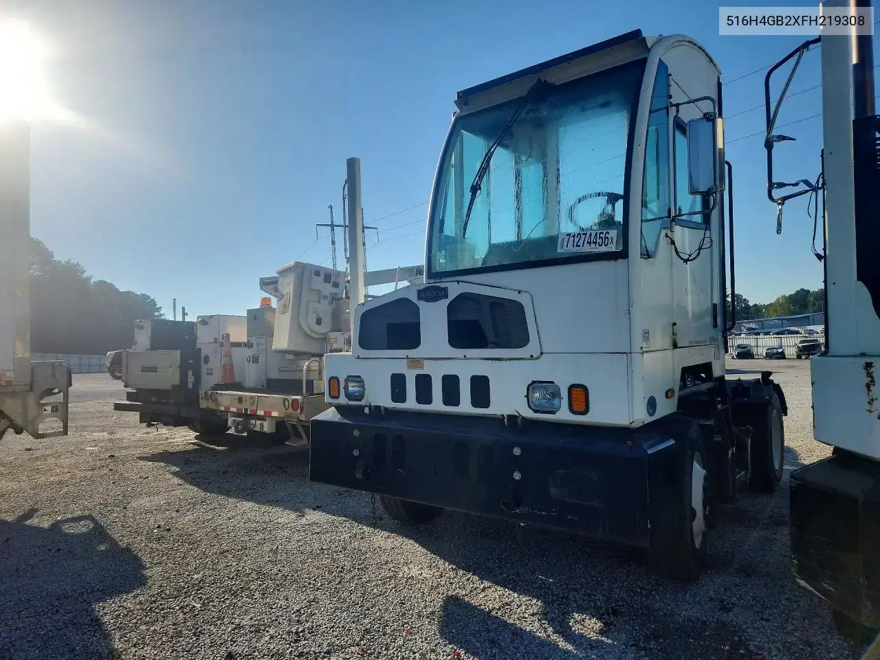 2015 Autocar Xspotter Yard Truck