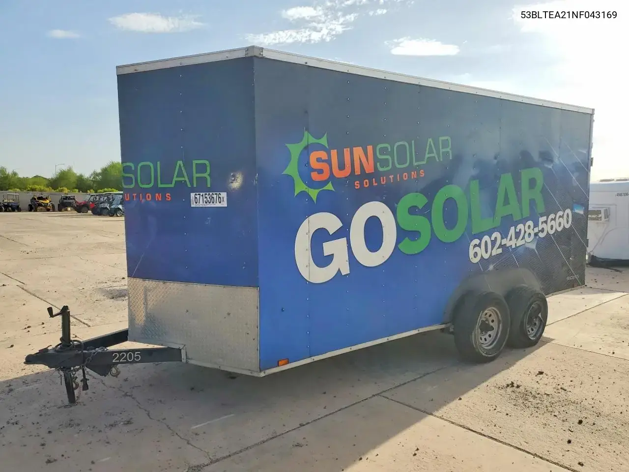 2022 Lgs Enclosed Cargo Trailer