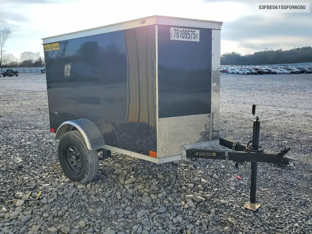 2025 Covered Wagon Cw4X6Sa Enclosed Cargo Trailer