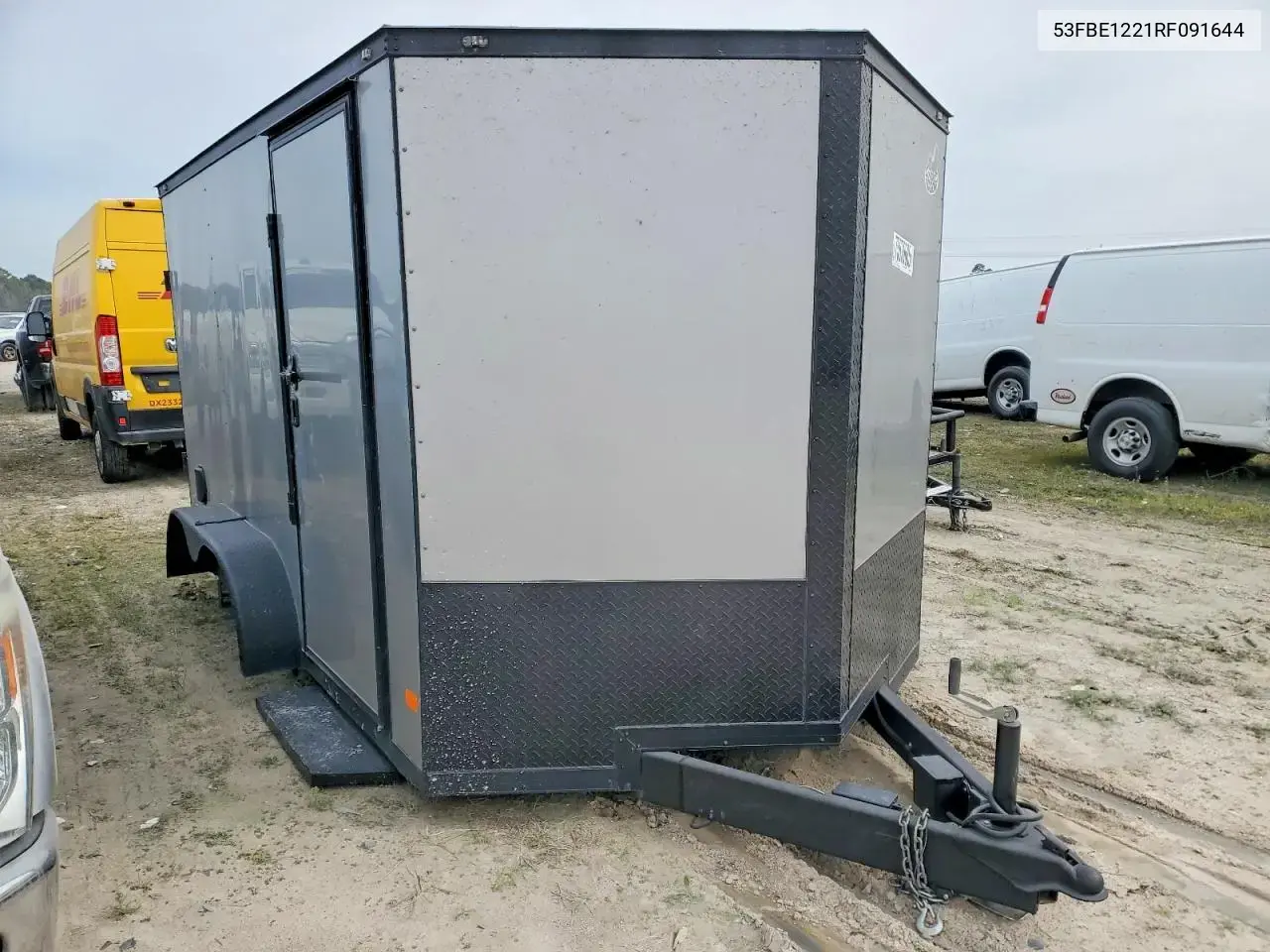 2024 Covered Wagon Cw7X12Ta2 Enclosed Cargo Traile