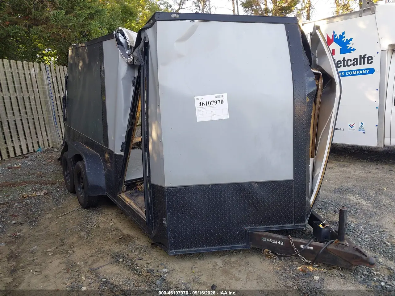 2021 Covered Wagon Enclosed Dual Axle Trailer